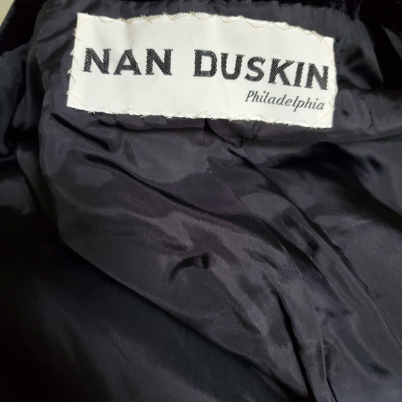 Vtg Nan Duskin Bill Blass Velvet Blazer - Picture 12 of 15